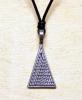 Medalion amulet of abracadabra triangle (cjl)