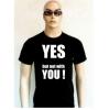 Tricou negru yes but not with you !