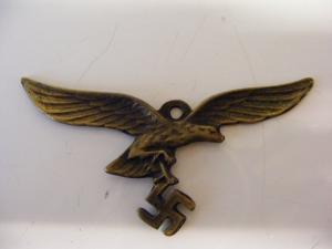 Medalion vintage Vultur Auriu