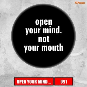 Insigna 091 Open your Mind