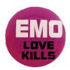 Insigna mica EMO LOVE KILLS