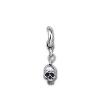 E202 - skull ring stud