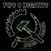 TYPE O NEGATIVE - DEAD AGAIN HAMMER WOVEN PATCH