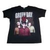 GREEN DAY Logo alb pe zid