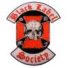Patch de lipit black label society logo rosu