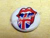 Insigna mica alba ROLLING STONES (VKG)