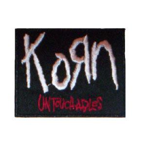 KORN Logo alb Untouchables