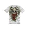 Miami ink white skull t-shirt cod ts129403mik