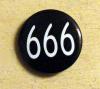Insigna mica neagra 666
