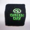 Manseta green day logo verde