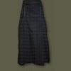 PL406 - F LaceUp Long Skirt Blk