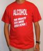 Tricou tbf rosu alcohol