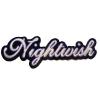 NIGHTWISH Logo alb cu albastru