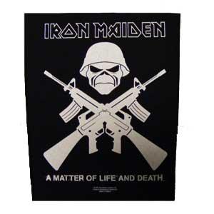 IRON MAIDEN ARMY  - PRINTED BACKPATCH