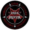 Dark funeral - logo sticker (rotund)