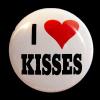 Insigna mica I LOVE KISSES