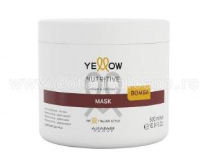 Masca nutritiva pentru par uscat Yellow Nutritive Mask Argan &amp; Coconut 500ml