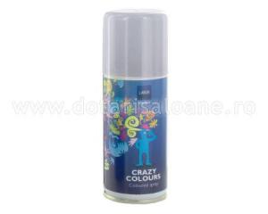 Spray Crazy Color Glitter Argintiu 100ml