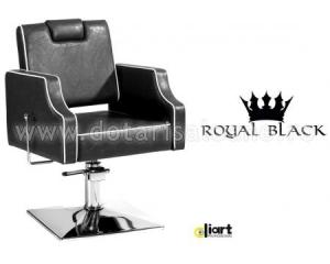 Scaun coafura/frizerie Royal Black