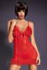 Lenjerie intima madame chemise red