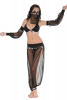 Costum arabian dancer black