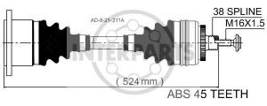 Planetara  Audi A6 (4B) dreapta