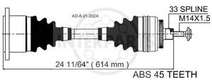 Planetara  Volkswagen Passat (3B2) 4motion dreapta