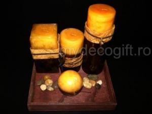 Set aromatherapy lumanari parfumate
