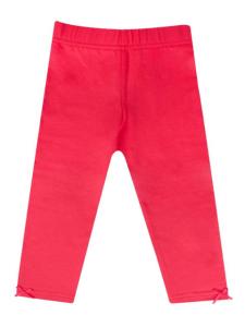 Pantaloni rosii tip colant pentru fetite