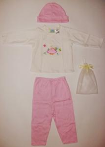 Pijama Pink Happy Bunny - Hainute Bebelusi