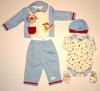 Pijama bebe cu body - hainute