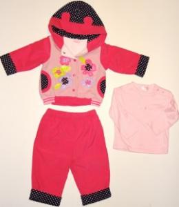 Costum roz captusit - Haine bebelusi