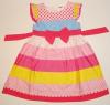 Rochie fetite colorata cu buline - rochite copii