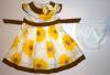 Rochie - floarea soarelui -  rochite fetite