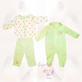 Pijama bebe si salopeta - elefantel - Hainute Bebelusi