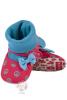 Botosei bebelusi roz cu ciorapel albastru -