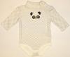 Body alb - panda - haine bebelusi