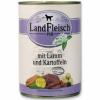 Conserva caini Land Fleisch cu miel, cartof si mar