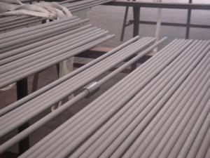 Coiled seamless stainless steel tube