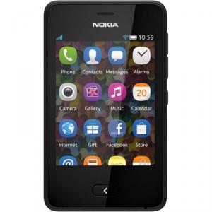 Telefon Mobil Nokia Asha 501 Dual SIM Black