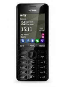 Telefon mobil NOKIA 206 Black Dual Sim