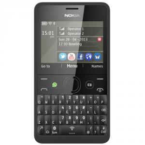 Telefon mobil NOKIA ASHA 210 Black Dual Sim