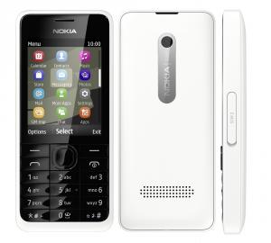 Telefon mobil NOKIA 301 White Dual Sim