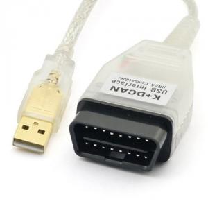 Cablu tester diagnosticare auto USB tata - OBD II, tata - compatibil BMW