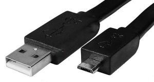 Cablu plat USB A tata - micro USB tata  - 1.5 m