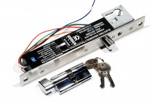 Bolt electric de inalta siguranta cu actiune magnetica, monitorizare, senzor, temporizare YB-600