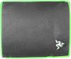 Mouse pad, negru cu margine verde -