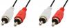 Cablu audio, 2 x rca - 2 x rca -