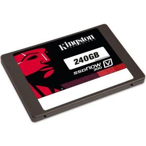 Kingston SSD 240GB V300, 2.5" 7mm, SATA 3 6G, drive only
