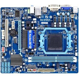 GIGABYTE Main Board Desktop AMD 760G (SAM3+,DDR3,VGA,SATA II,LAN,USB 2.0) mATX Box